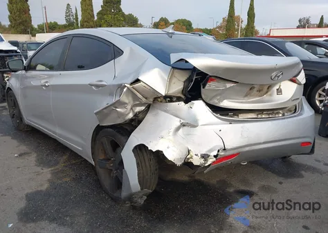 2012 Hyundai Elantra Limited (Ulsan Plant) из США, поврежденный, VIN KMHDH4AE2CU443013